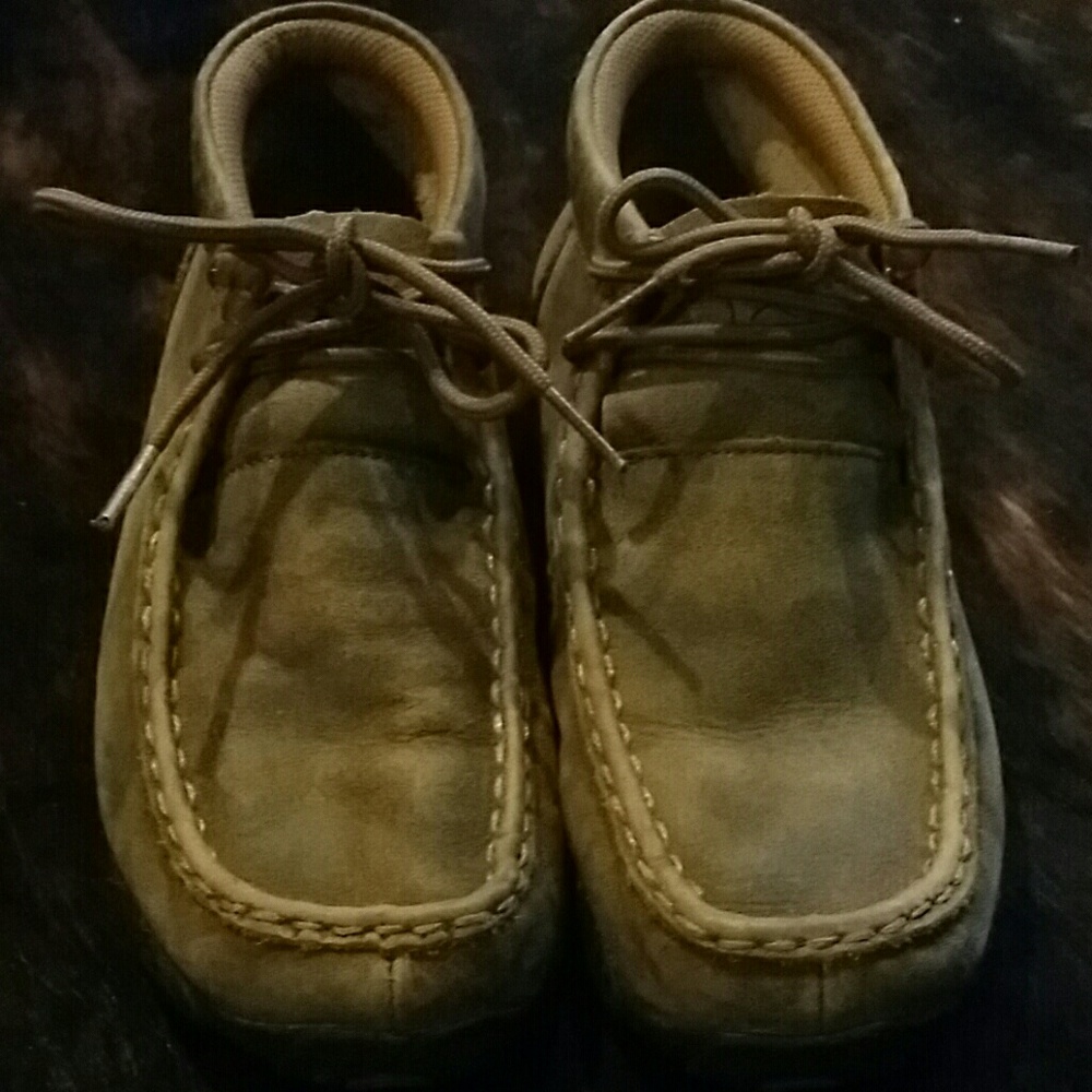 Twisted X driving moccasins bomber brown 3M